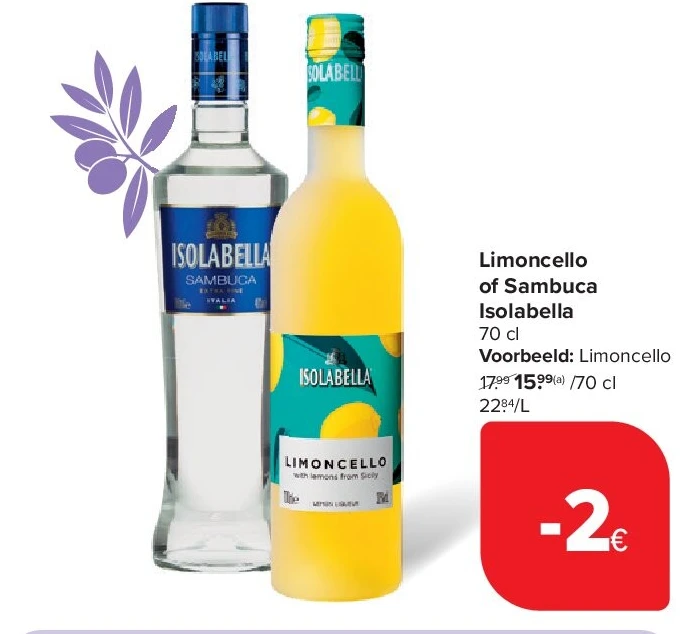 Limoncello of Sambuca Isolabella