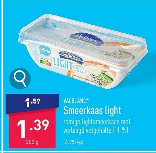 Smeerkaas light