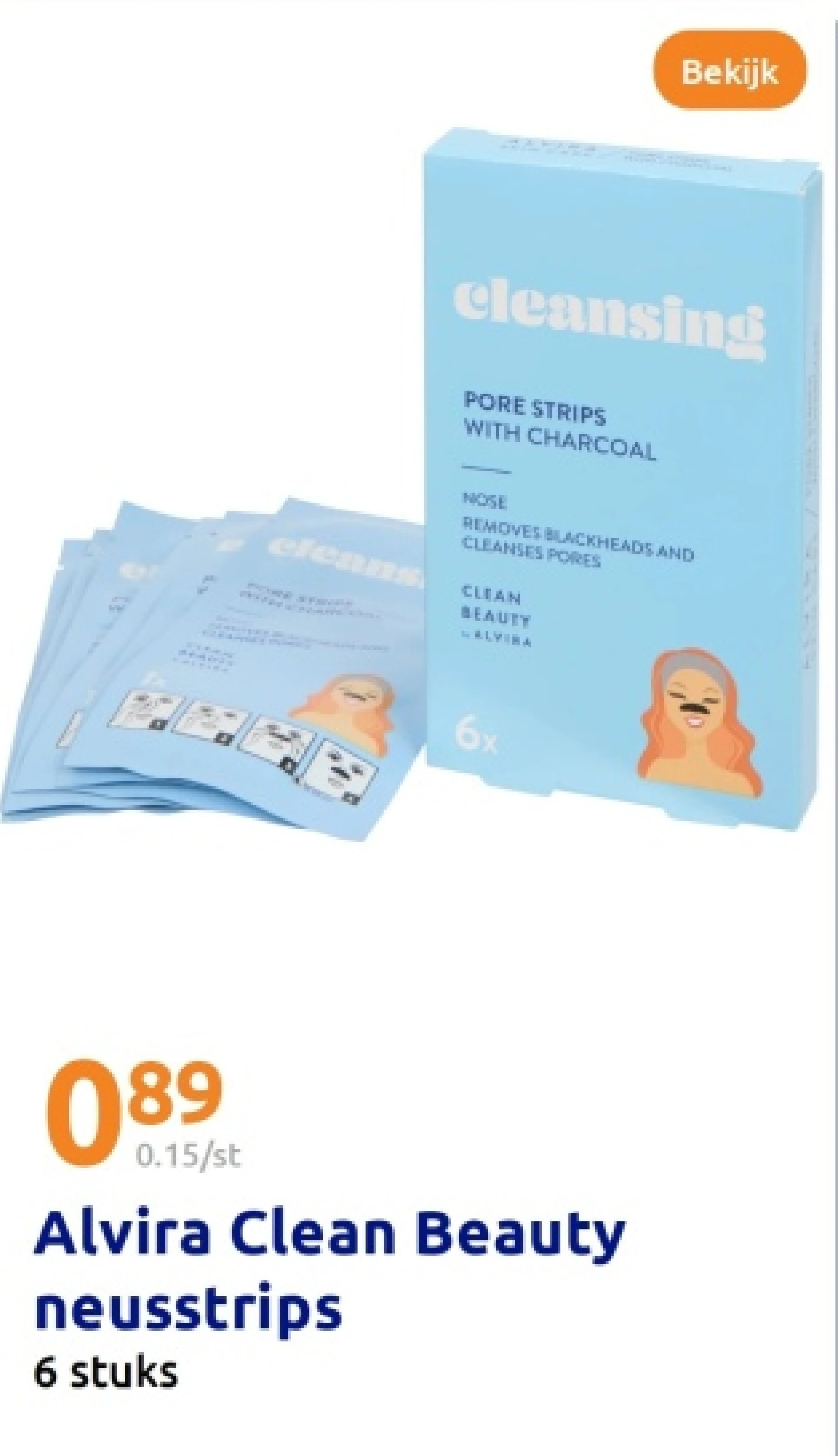 Alvira Clean Beauty neusstrips