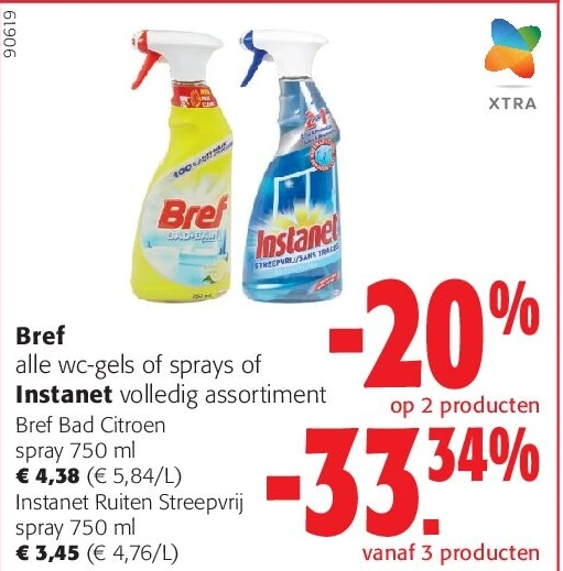 Bref Bad Citroen spray 750 ml