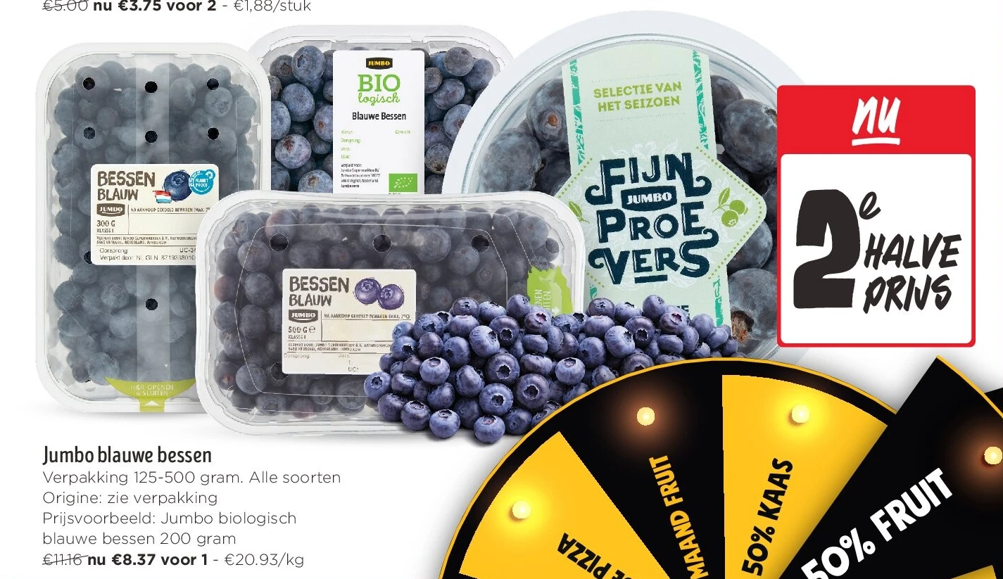 Jumbo blauwe bessen