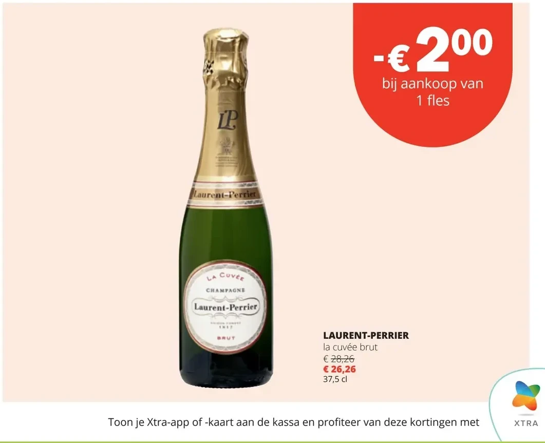 LAURENT-PERRIER la cuvée brut