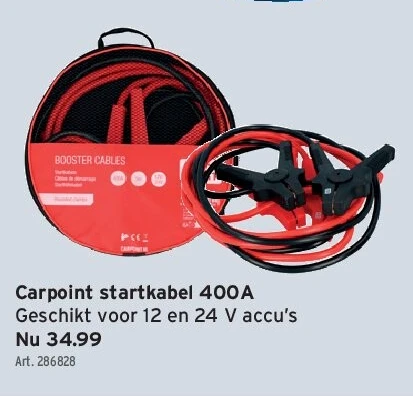 Carpoint startkabel 400A