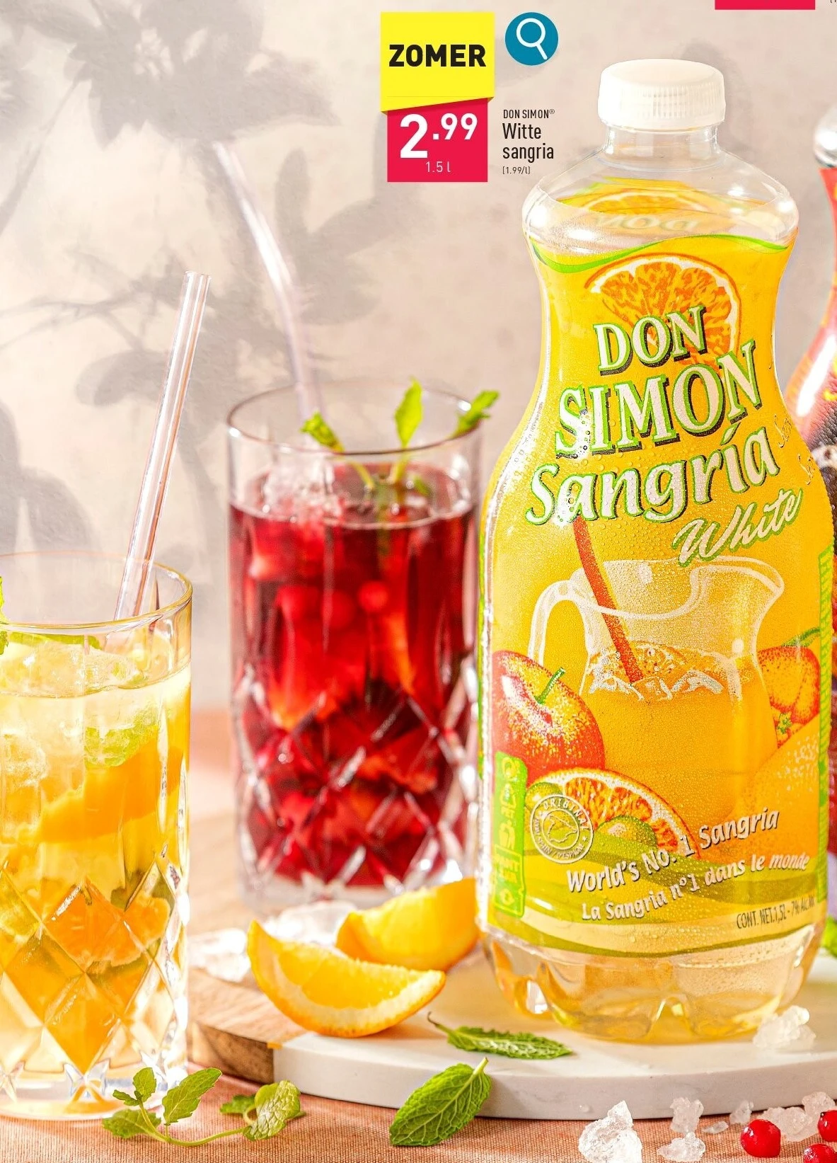 Witte sangria sangria