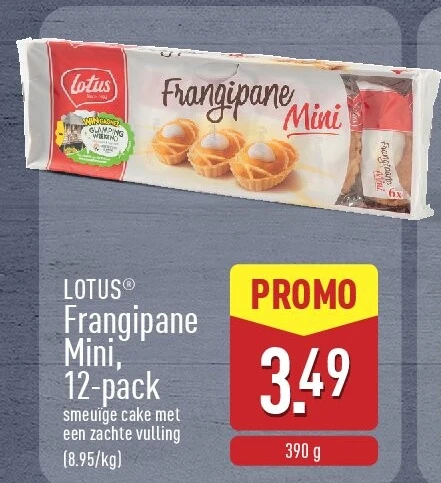 Frangipane Mini, 12-pack