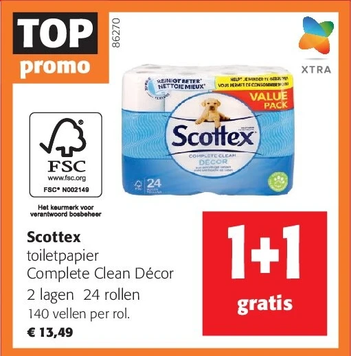 Scottex toiletpapier