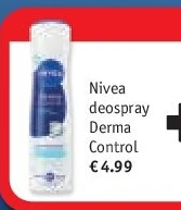 Nivea deospray Derma Control