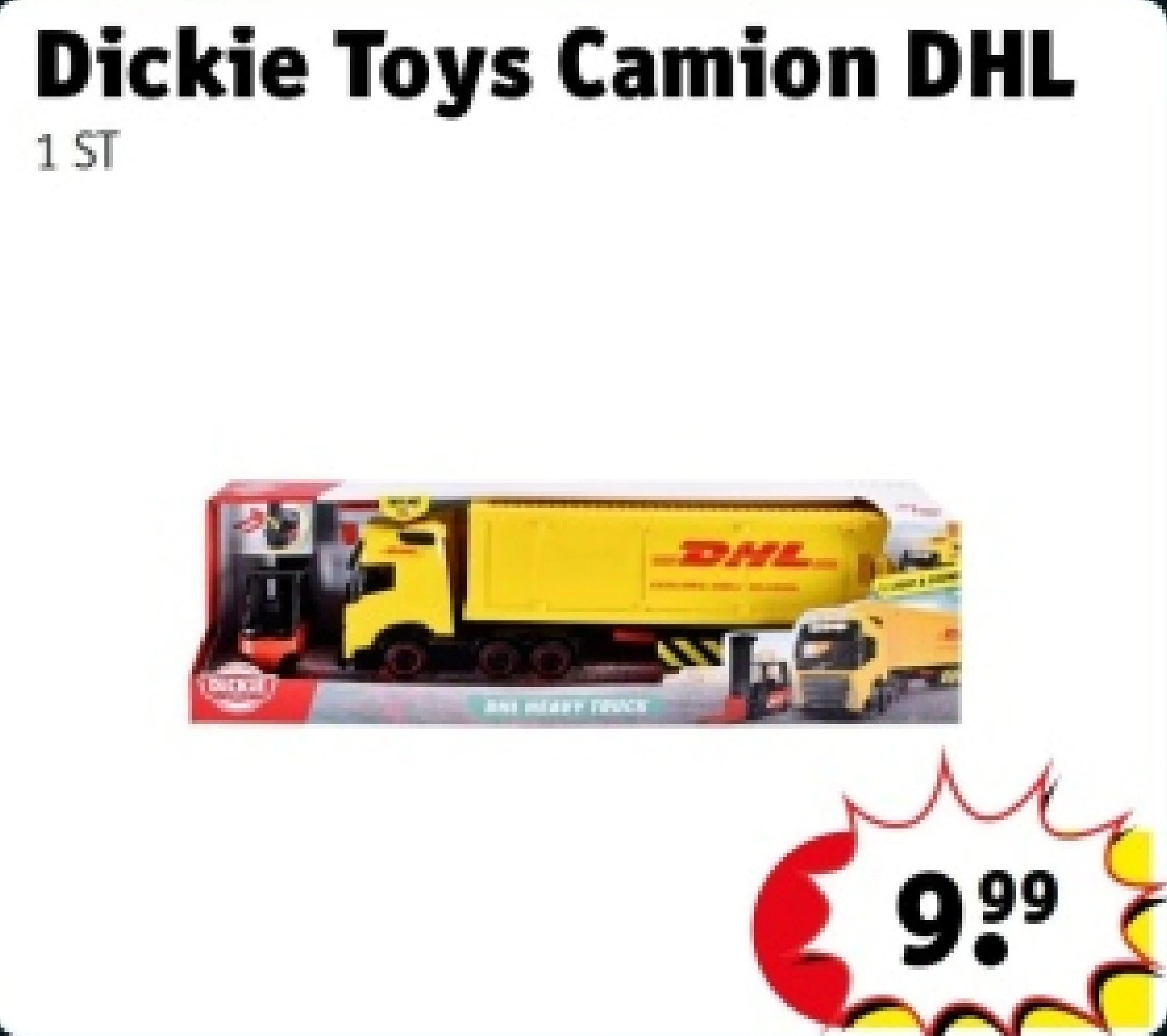 Dickie Toys Camion DHL