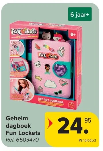 Geheim dagboek Fun Lockets