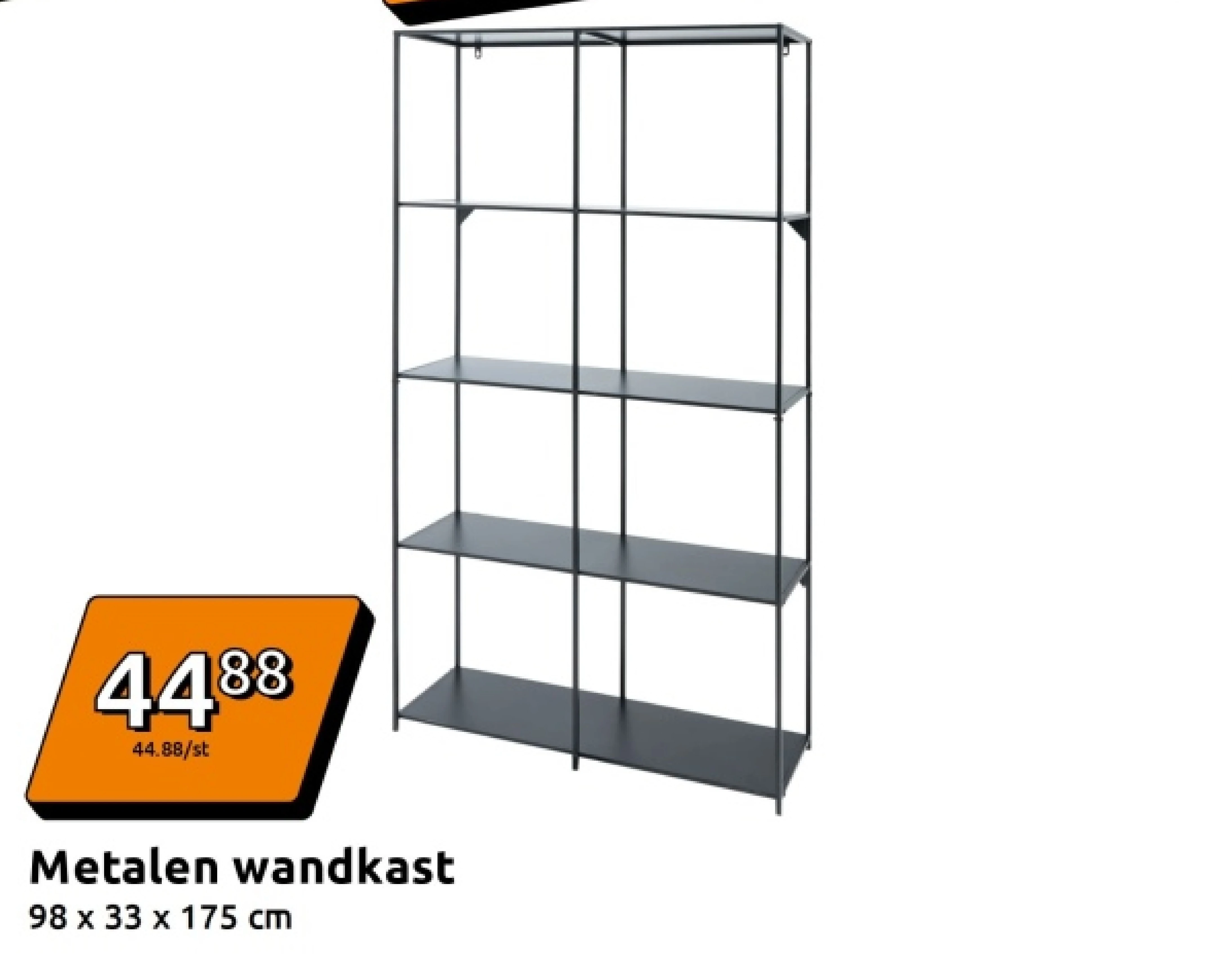 Metalen wandkast