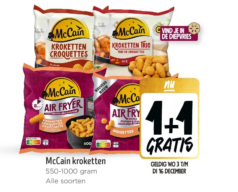 McCain kroketten