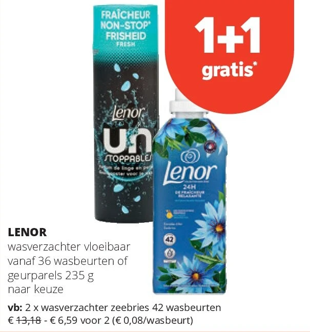 LENOR wasverzachter zeebries 42 wasbeurten