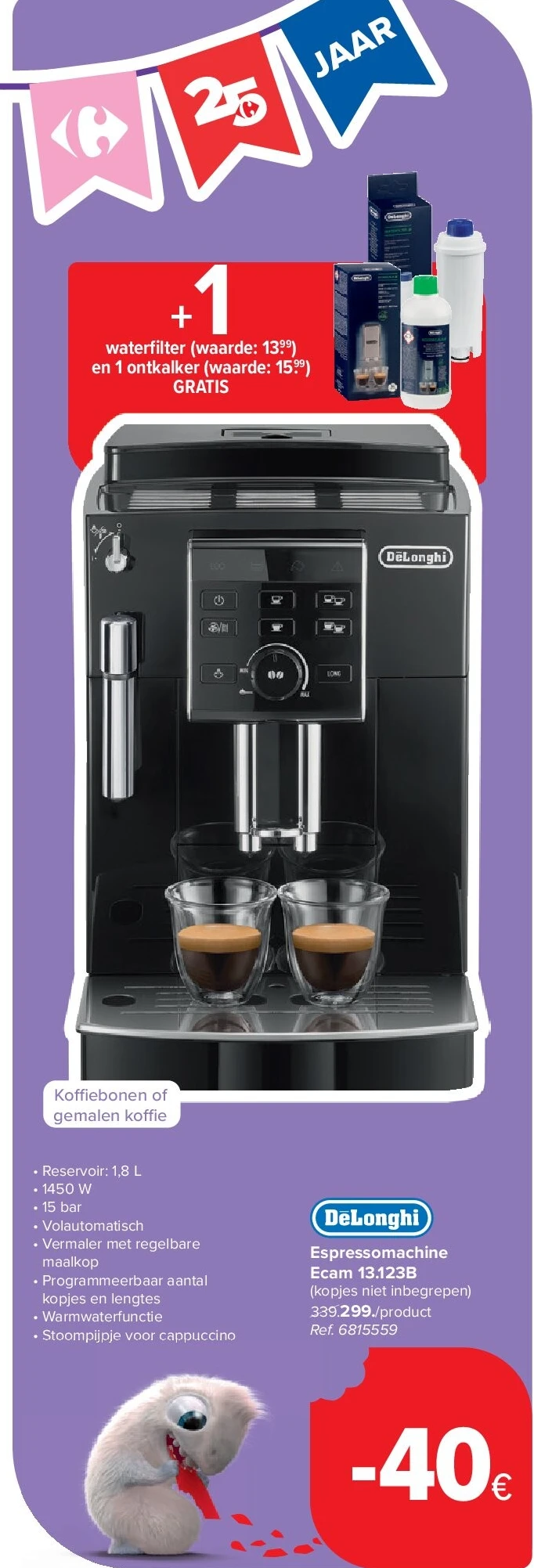 Espressomachine Ecam 13.123B