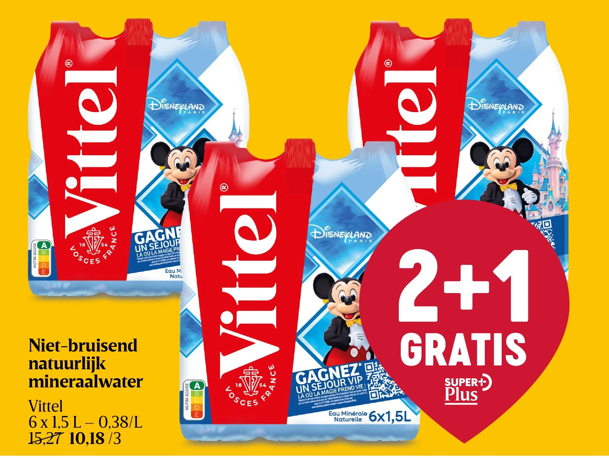 Niet-bruisend natuurlijk mineraalwater