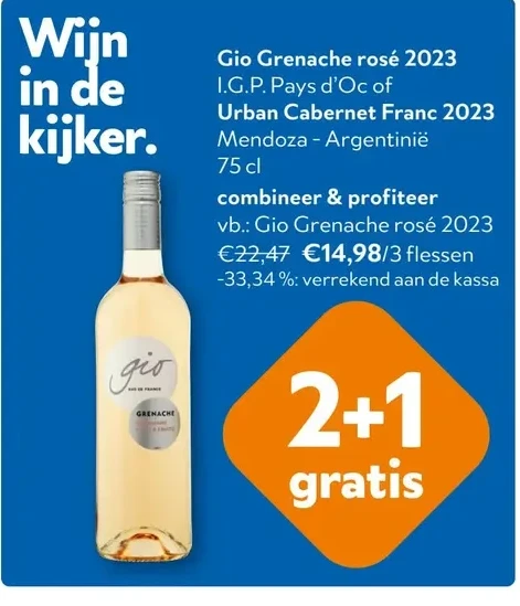 Gio Grenache rosé 2023