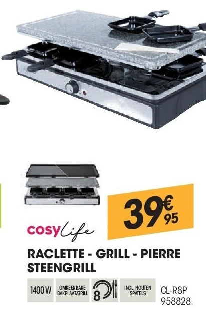 RACLETTE - GRILL - PIERRE STEENGRILL