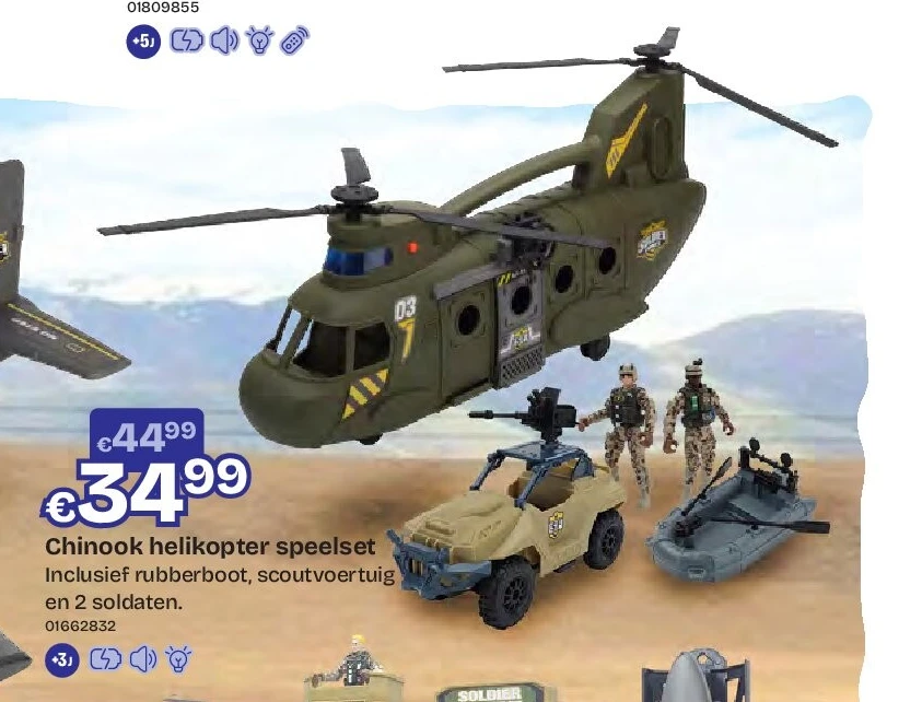 Chinook helikopter speelset