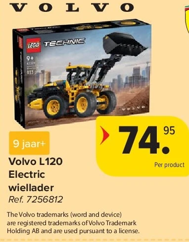 Volvo L120 Per product Electric wiellader