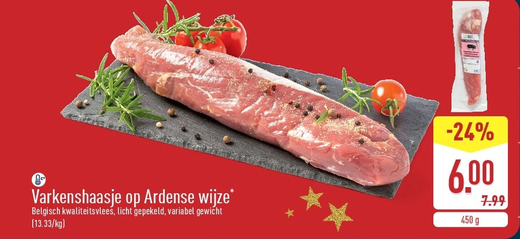 Varkenshaasje op Ardense wijze