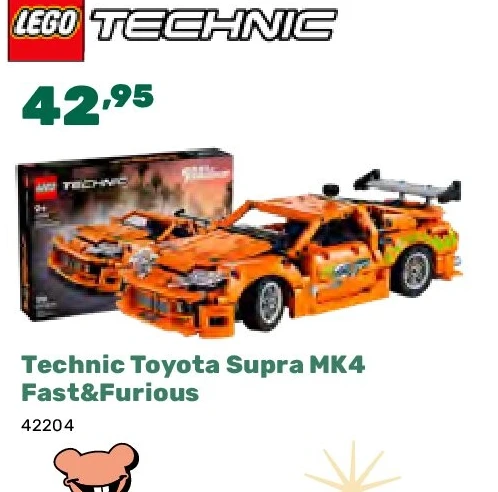Technic Toyota Supra MK4 Fast&Furious
