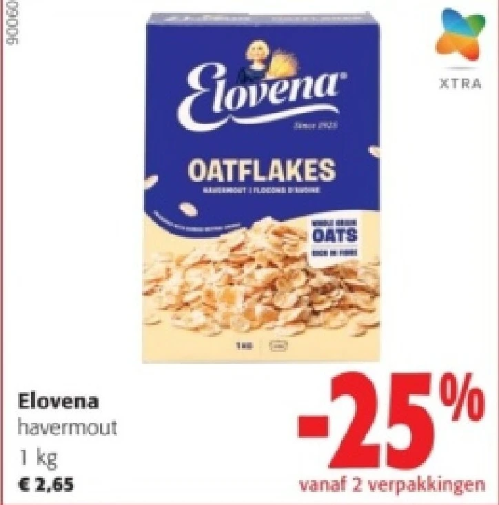 Elovena havermout 1 kg
