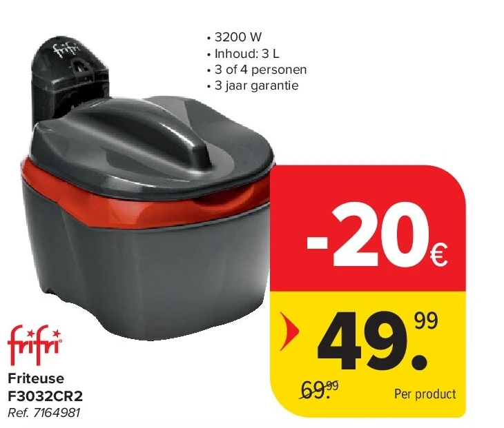 Friteuse F3032CR2