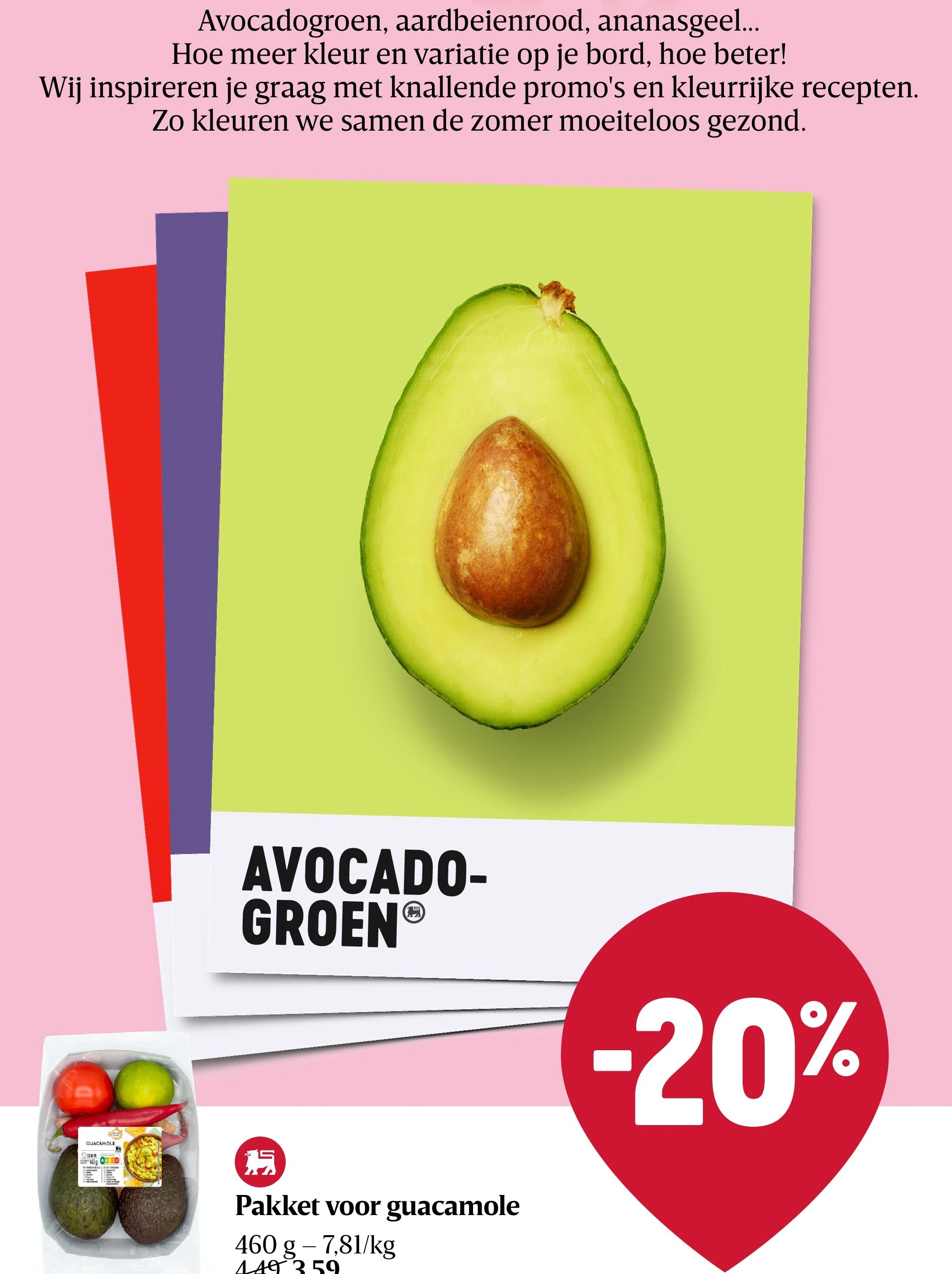 Pakket voor guacamole