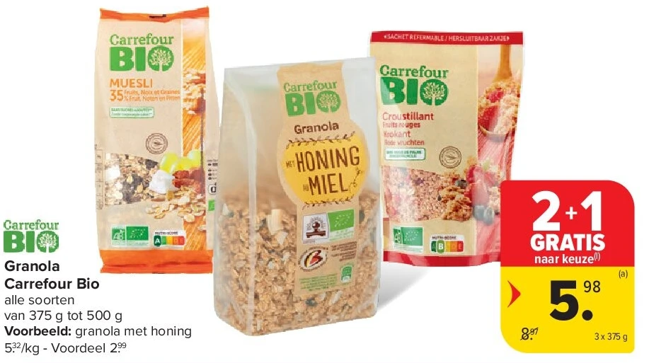 Granola Carrefour Bio