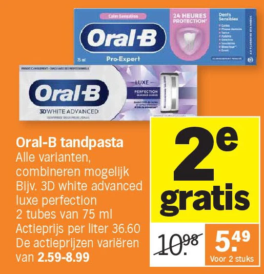 Oral-B tandpasta