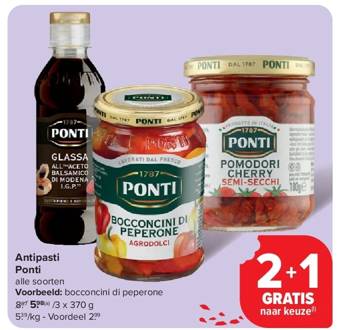 Antipasti Ponti