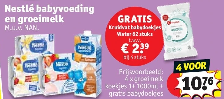 Nestlé babyvoeding en groeimelk