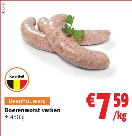 Boerenworst varken