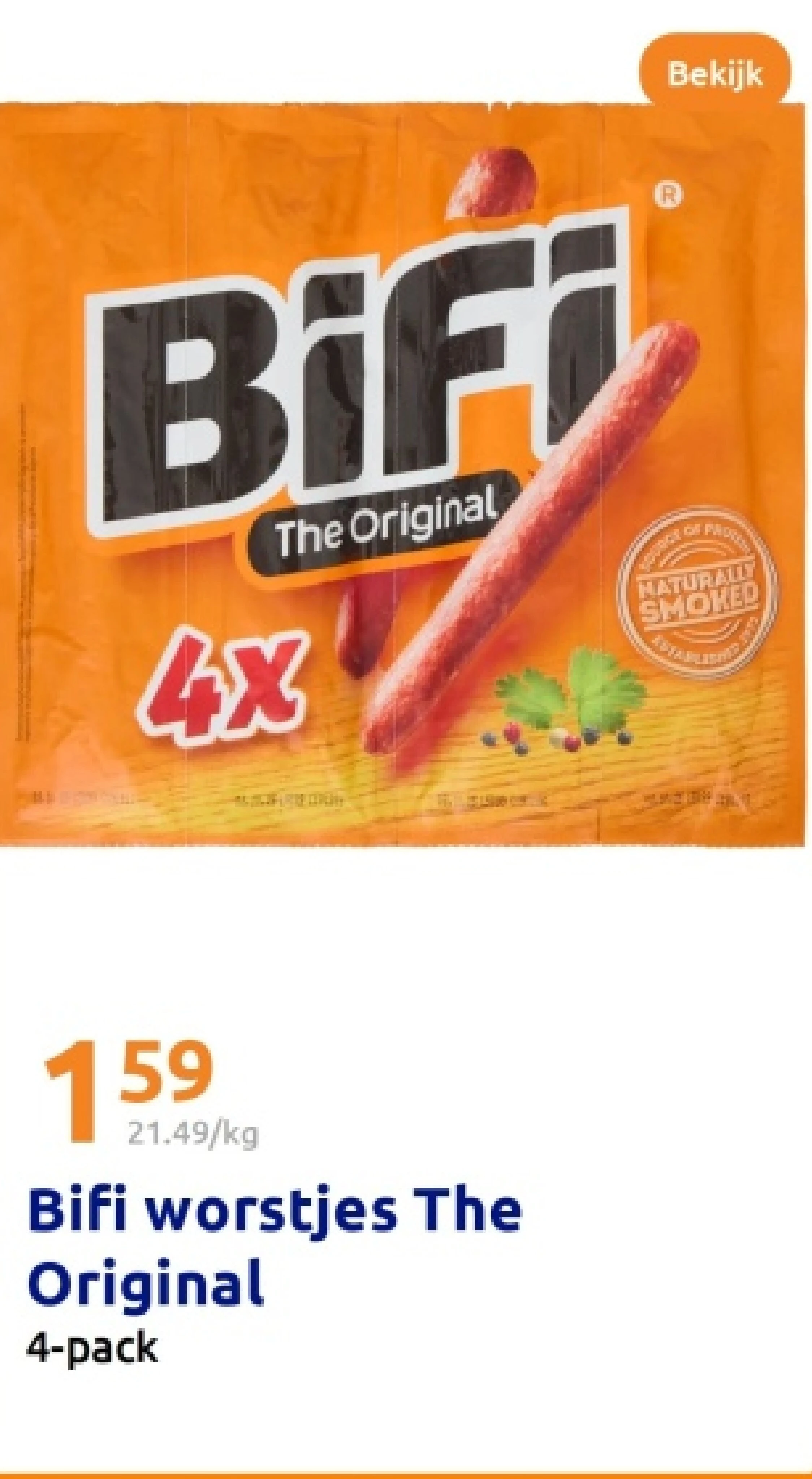 Bifi worstjes The Original