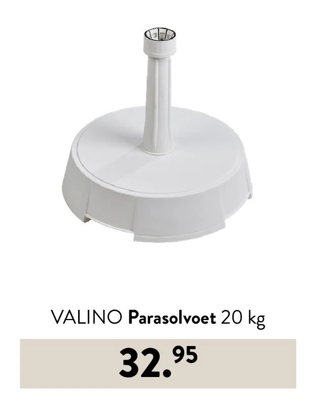 VALINO Parasolvoet 20 kg