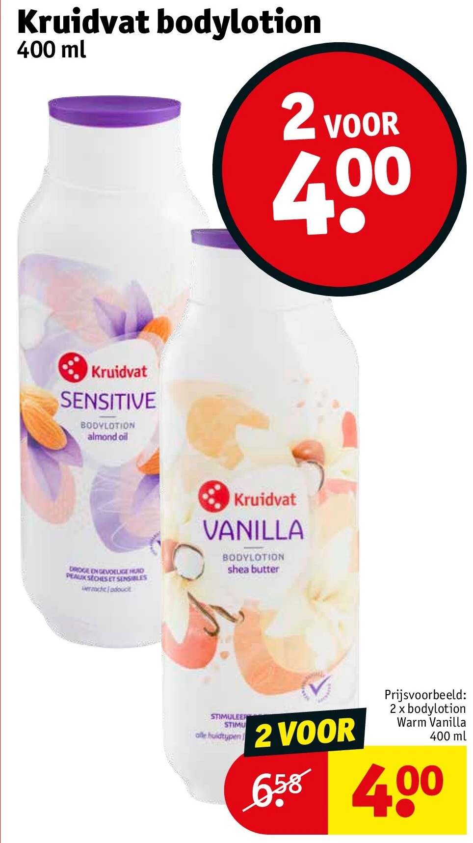 Kruidvat bodylotion