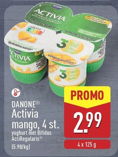 Activia mango, 4st.