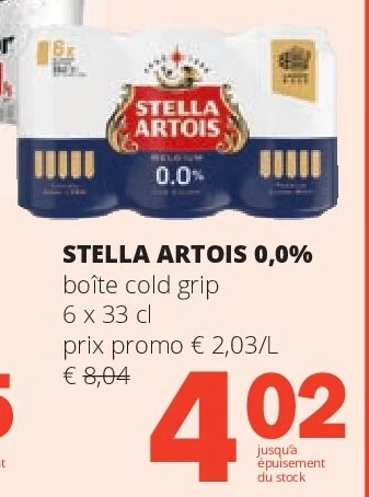 STELLA ARTOIS 0,0%
