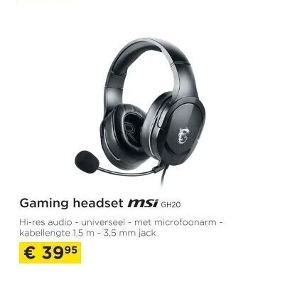 Gaming headset