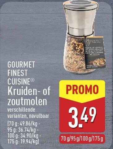 Kruiden- of zoutmolen