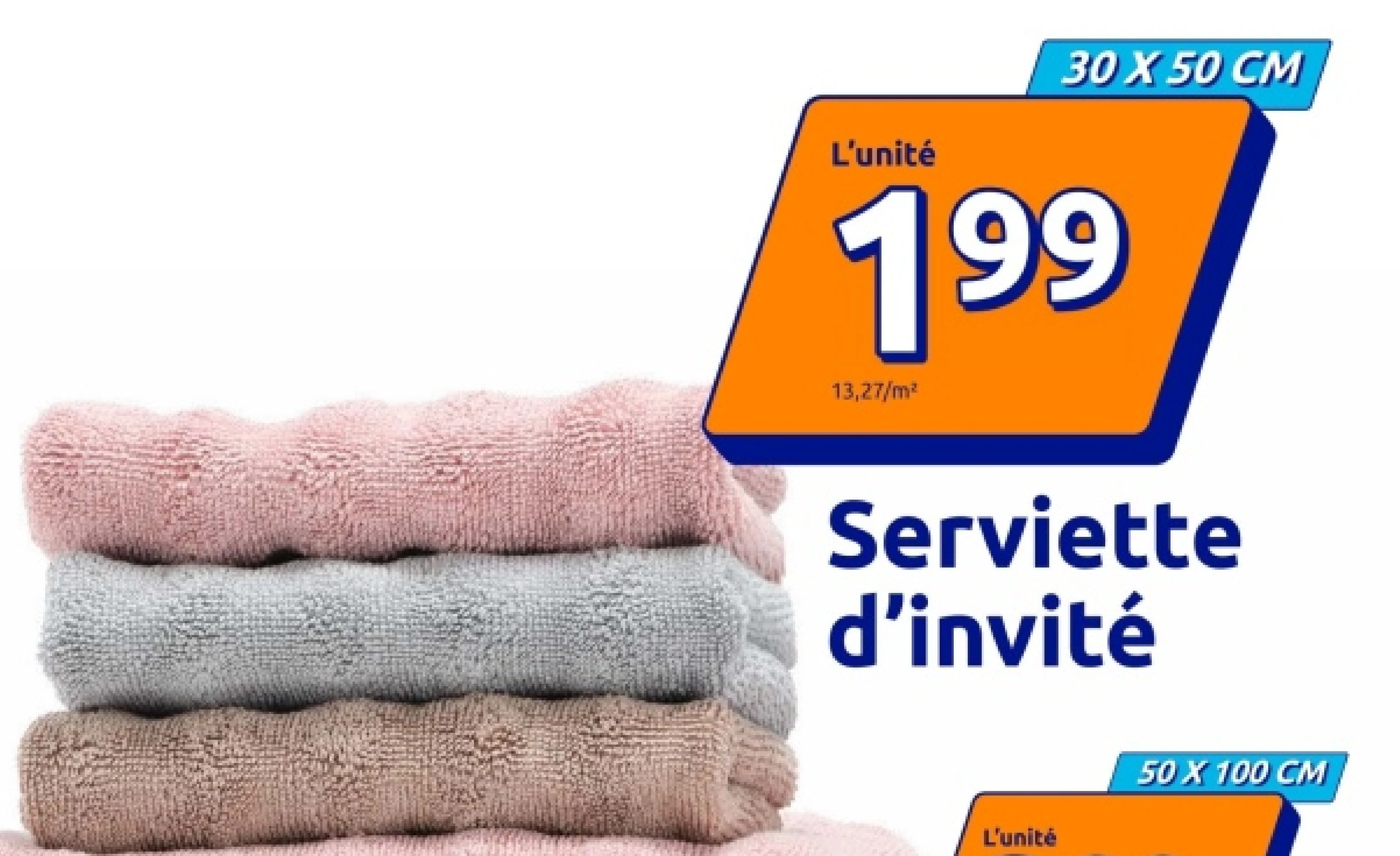 Serviette d'invité
