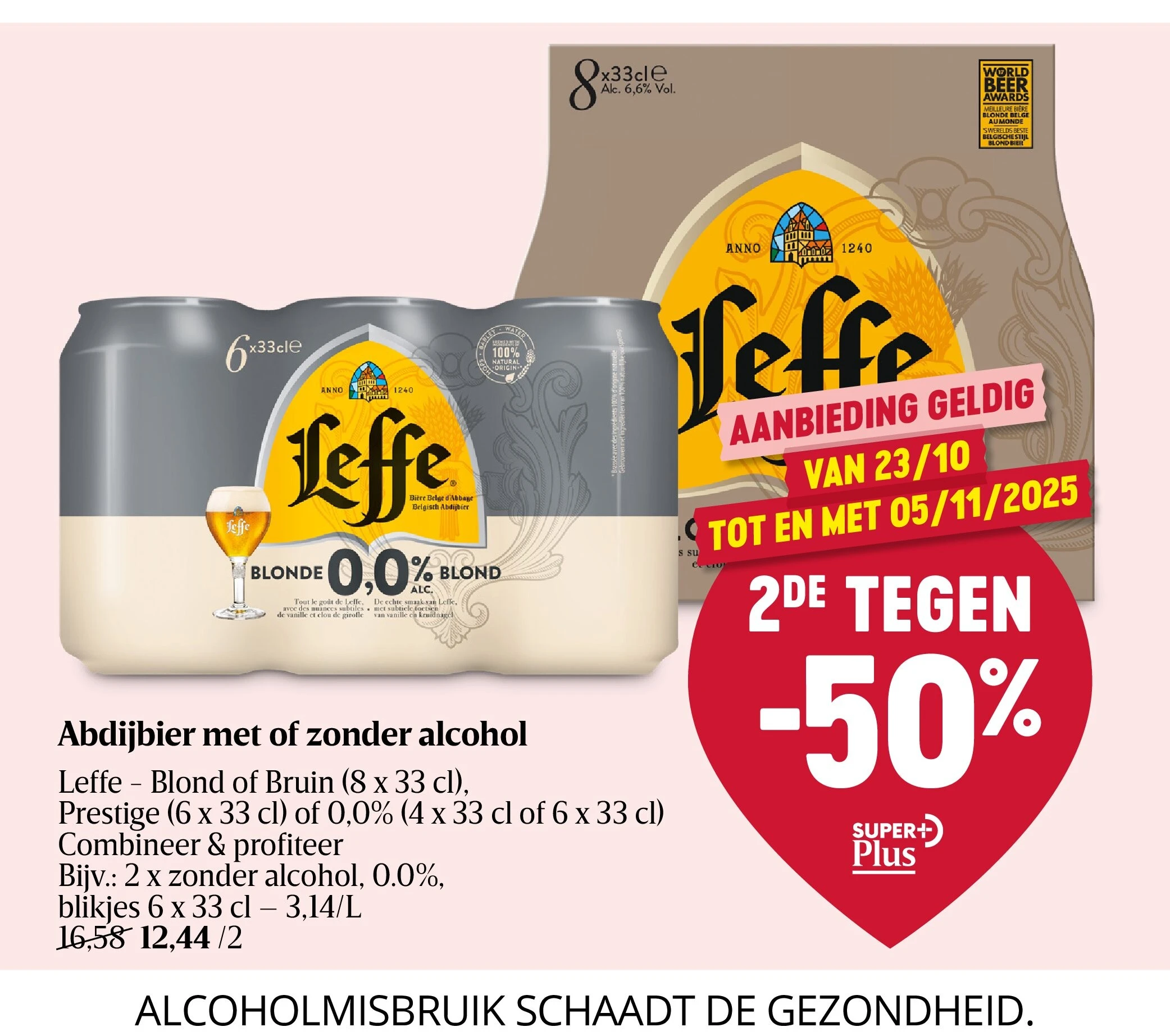 Abdijbier met of zonder alcohol