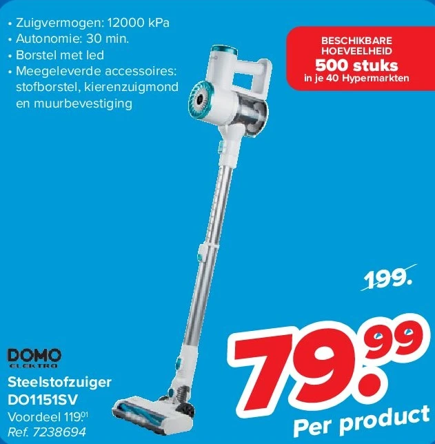 Steelstofzuiger DO1151SV