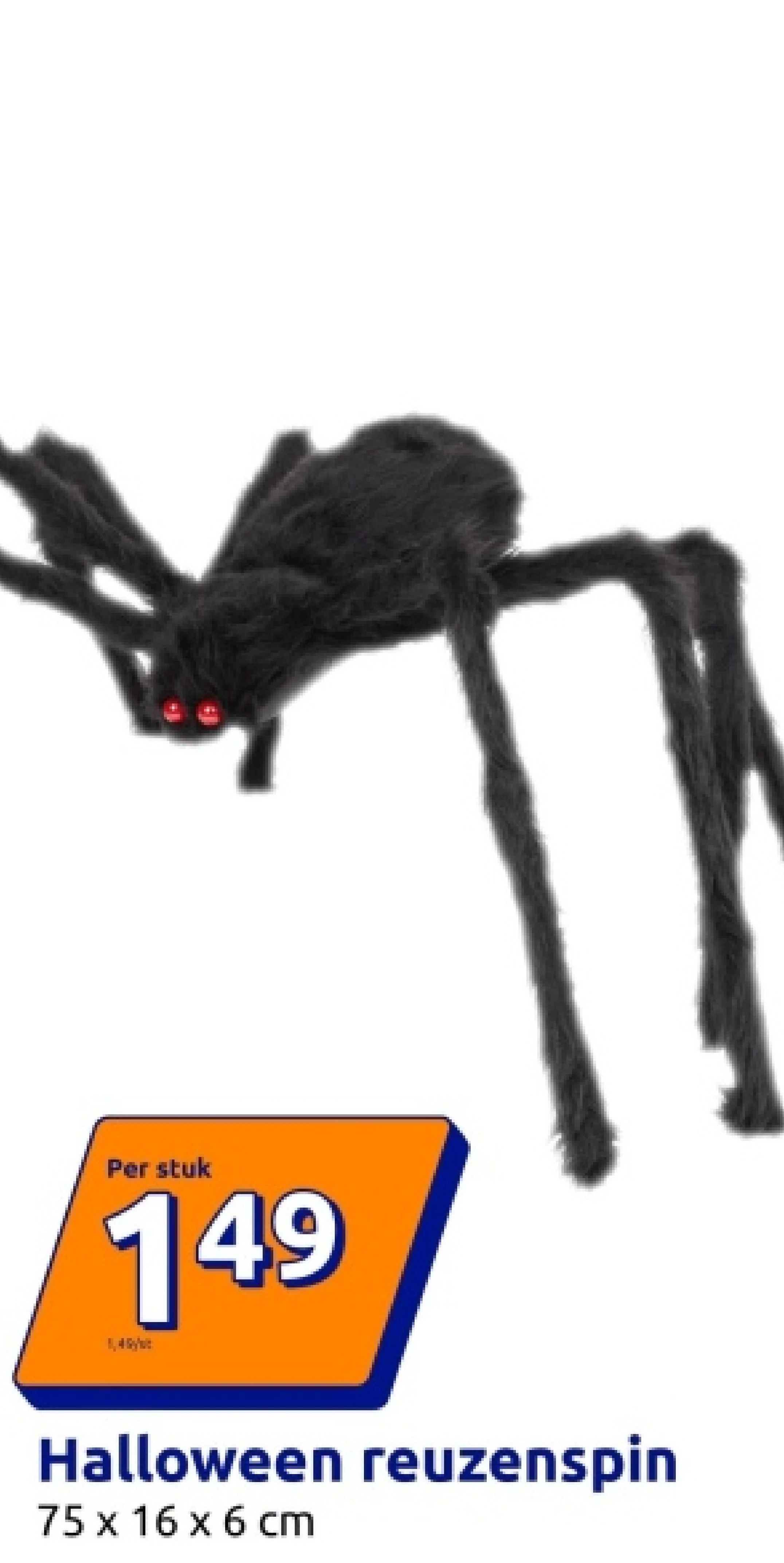 Halloween reuzenspin