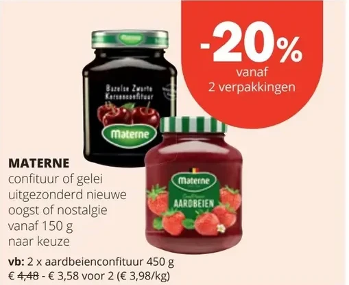 MATERNE confituur