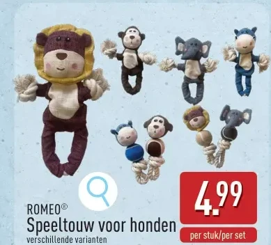 Speeltouw voor honden