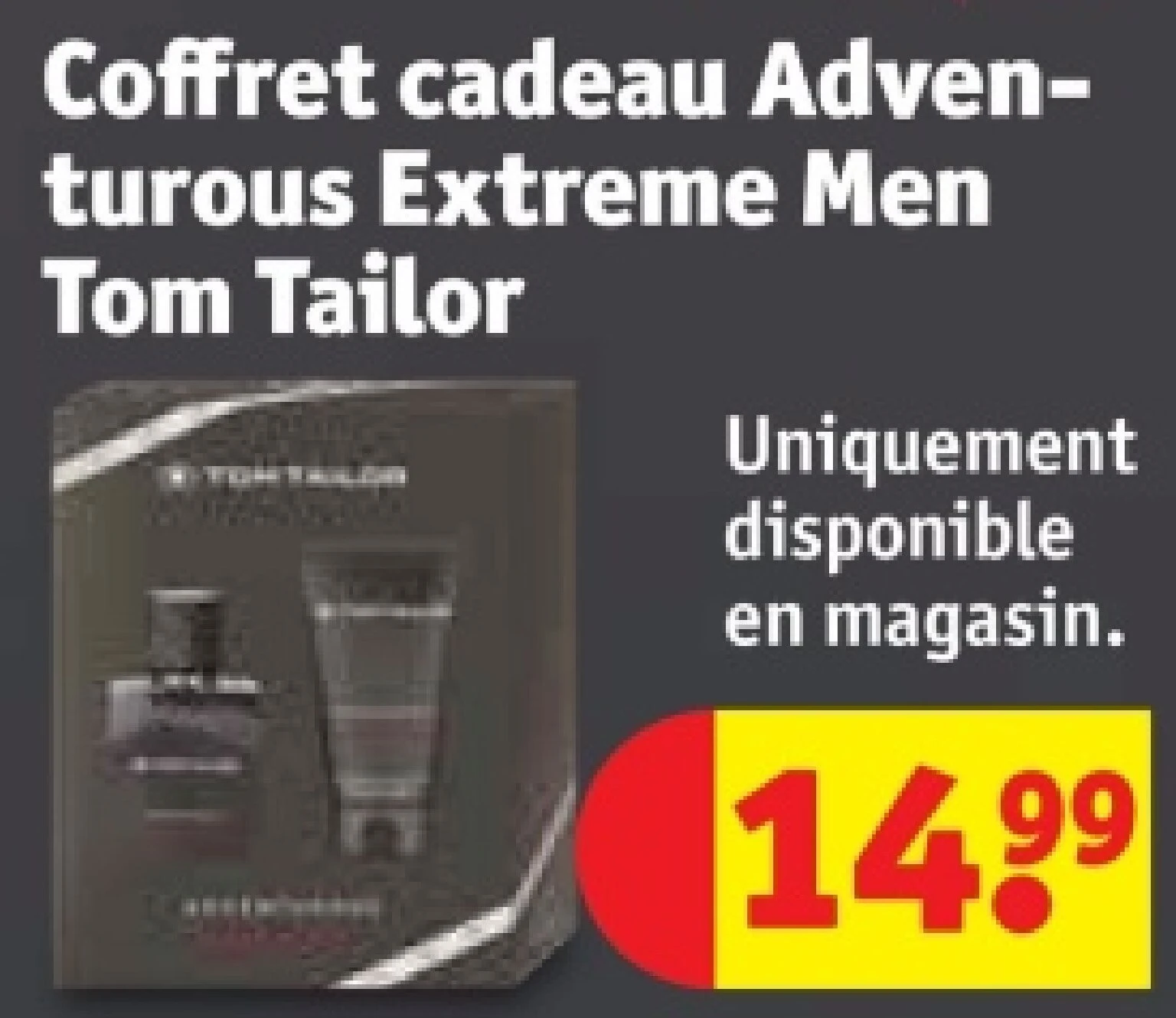 Coffret cadeau Adventurous Extreme Men Tom Tailor