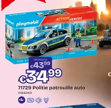 71729 Politie patrouille auto