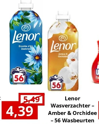 Lenor Wasverzachter – Amber & Orchidee – 56 Wasbeurten