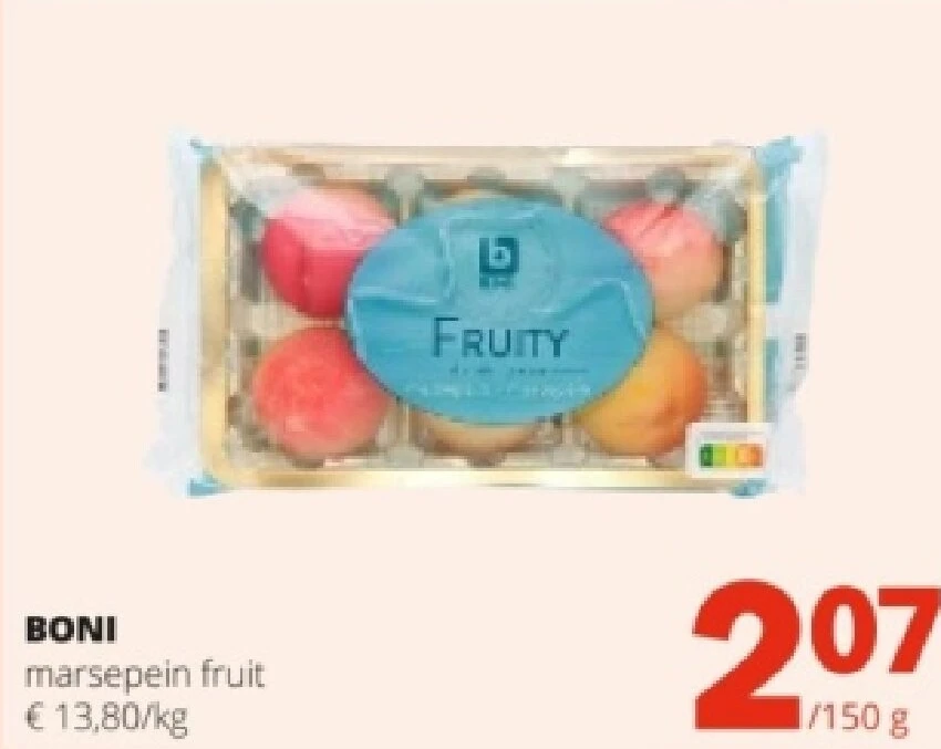 BONI marsepein fruit