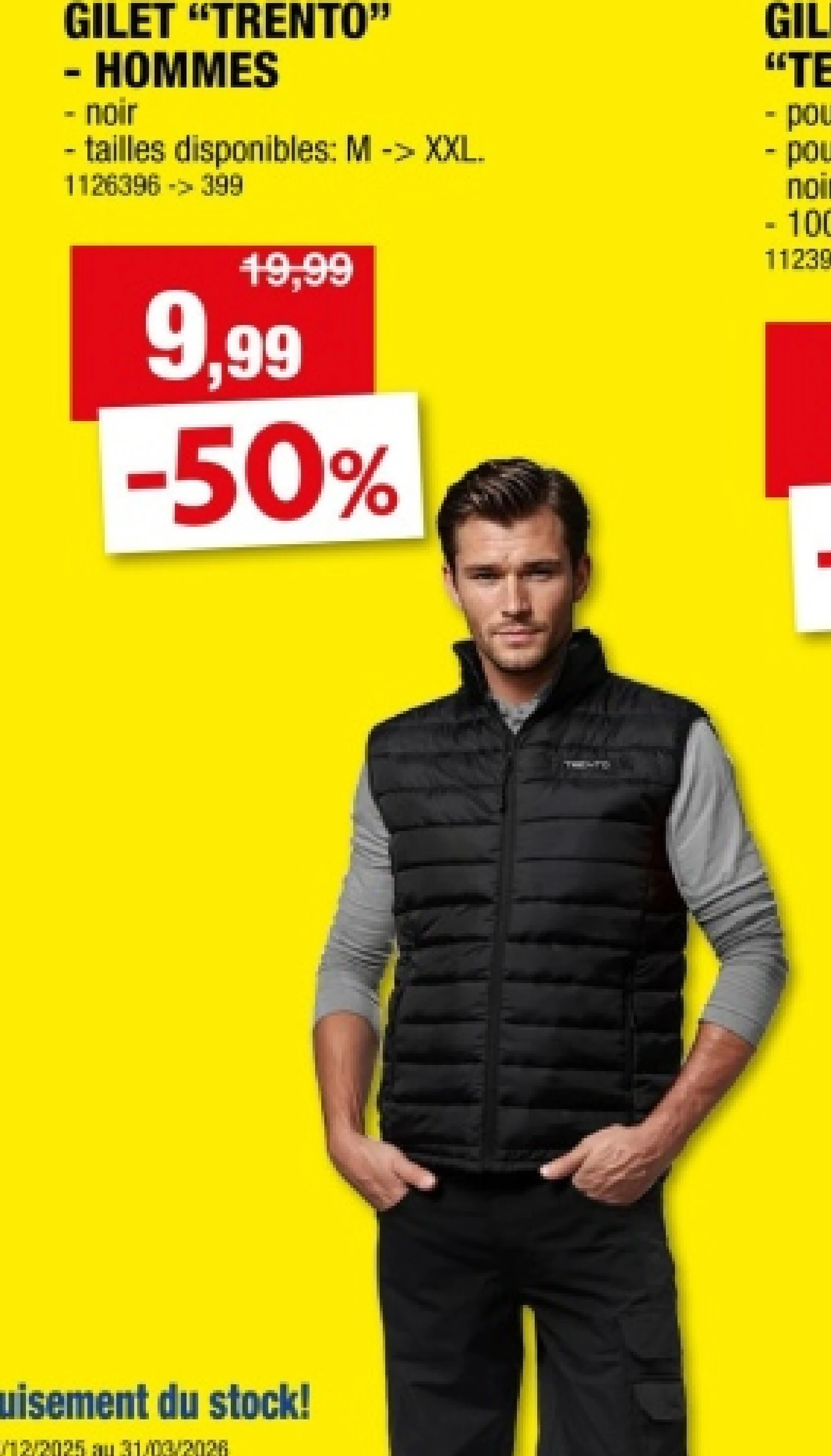 GILET "TRENTO" - HOMMES